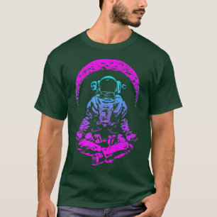Camiseta Creciente Astronauta Trippy Festival de Música Rav