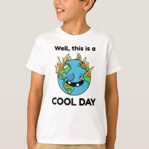 Camiseta Creciente Calentamiento Global Este Es Un Día De G