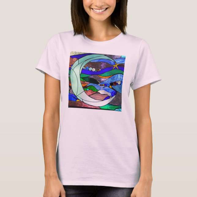 Camiseta creciente de la luna (Anverso)
