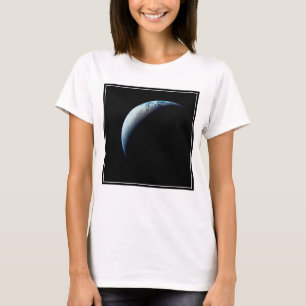 Camiseta Creciente Tierra Tomada De La Misión Apolo 4. 2