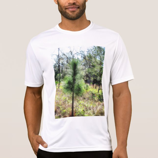 Camiseta Crecimiento 2718 Árbol De Pinos (Anverso)