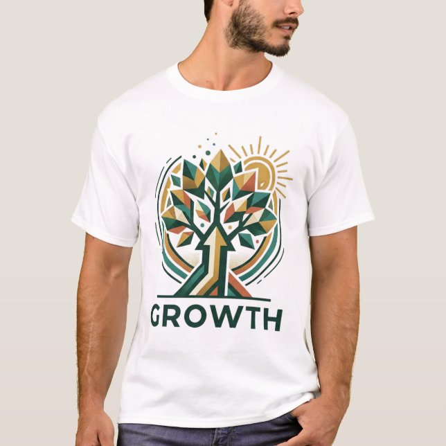 Camiseta Crecimiento Ascenso Prosperidad Transformación Per (Anverso)