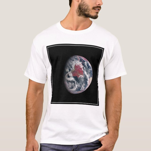 Camiseta Crecimiento De Las Plantas En El Planeta Tierra. (Anverso)