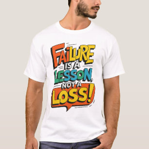 Camiseta Crecimiento de Mentalidad Motivacional