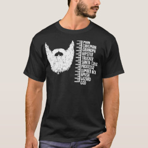 Camiseta Crecimiento divertido de la barba TShirt