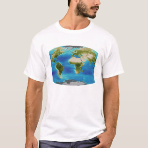 Camiseta Crecimiento medio de la planta de la Tierra
