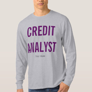 Camiseta "Credit Analyst"