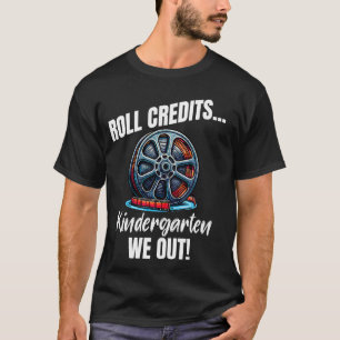 Camiseta Créditos Divertidos de Graduación de Kinder Salimo
