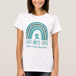 Camiseta Credo Arcoiris Esperanza Ama Conciencia Vulvar Sob