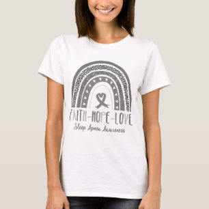 Camiseta Credo Arcoiris Esperanza Amor Sueño Apnea Concienc