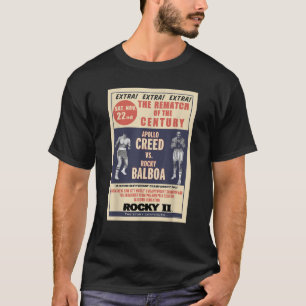 Camiseta Credo Rocoso Vs Rematch Balboa Del Siglo Poste