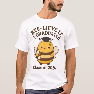 Camiseta Cree-elo Me Gradué Clase de 2026 Graduación