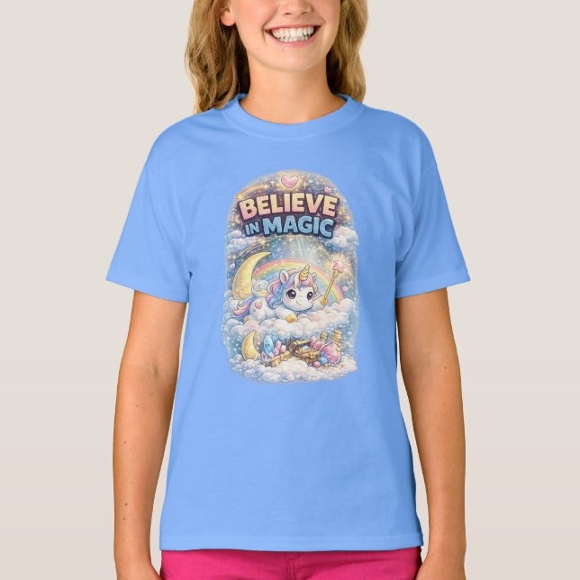 Camiseta Cree en la Magia (Anverso)