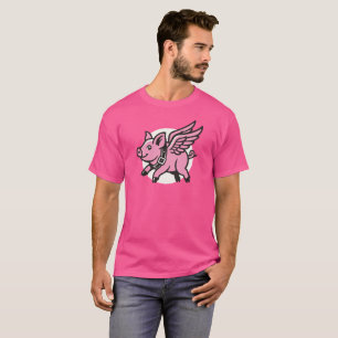 Camiseta Cree en lo Imposible - Cuando los Cerdos Vuelan Ca