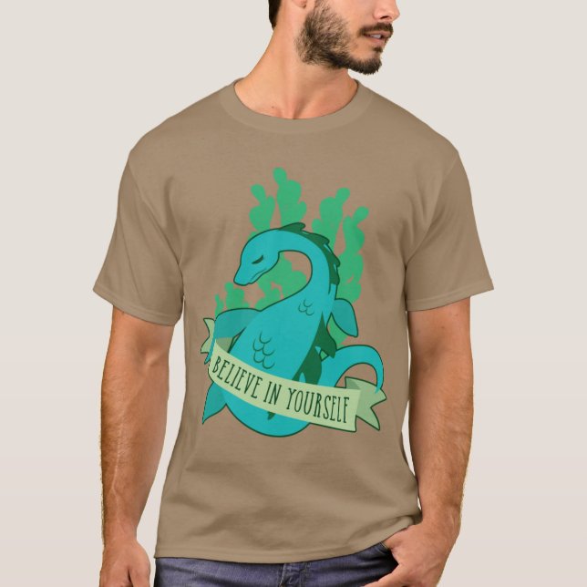 Camiseta Cree en tu Nessie (Anverso)