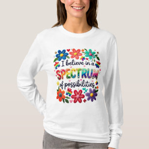 Camiseta Cree Espectro De Posibilidades