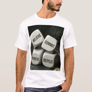 Camiseta CREE LOGRA REPITE - Guerrero Espartano Mi