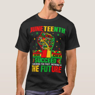 Camiseta Cree logre triunfe honrando el pasado
