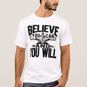 Camiseta Cree Que Puede Y Lo Hará