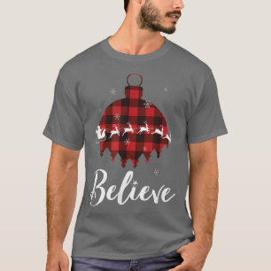 CAMISETA CREE, SANTA DURA Y REINDERACIÓN EN LA NIEVE, XM