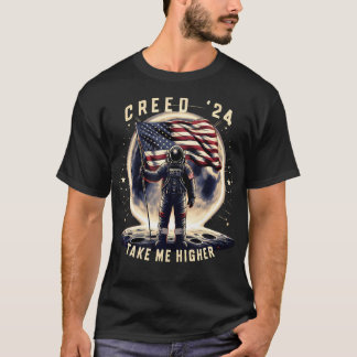 Camiseta Creed '24 Llévame al más alto astronauta estadouni