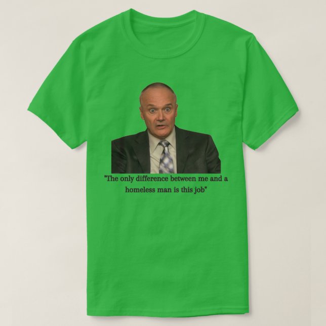Camiseta Creed Bratton (Diseño del anverso)