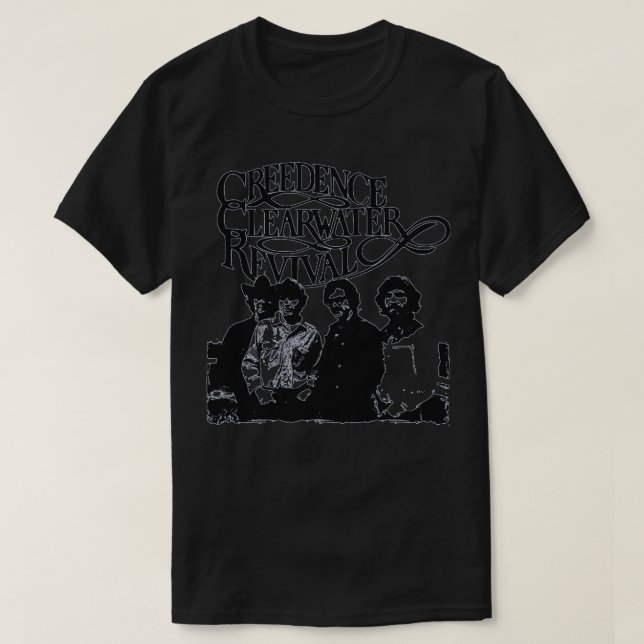 Camiseta Creedence Clearwater Revival 4 TShirt (Diseño del anverso)