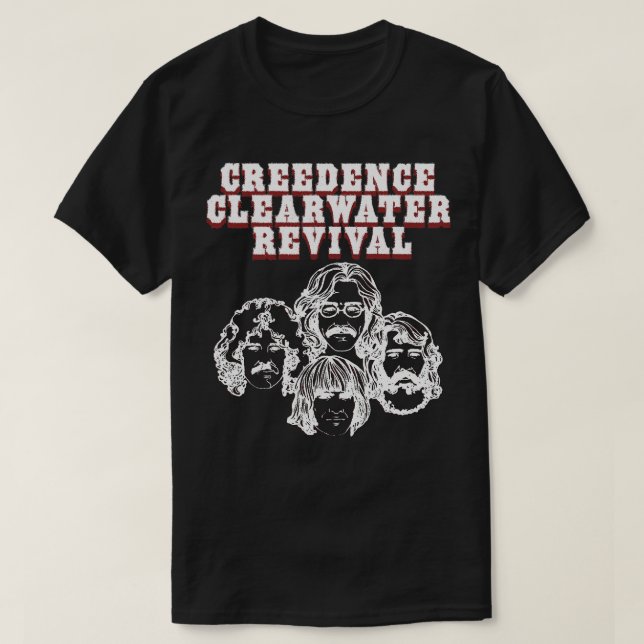 Camiseta Creedence Clearwater Revival TShirt (Diseño del anverso)