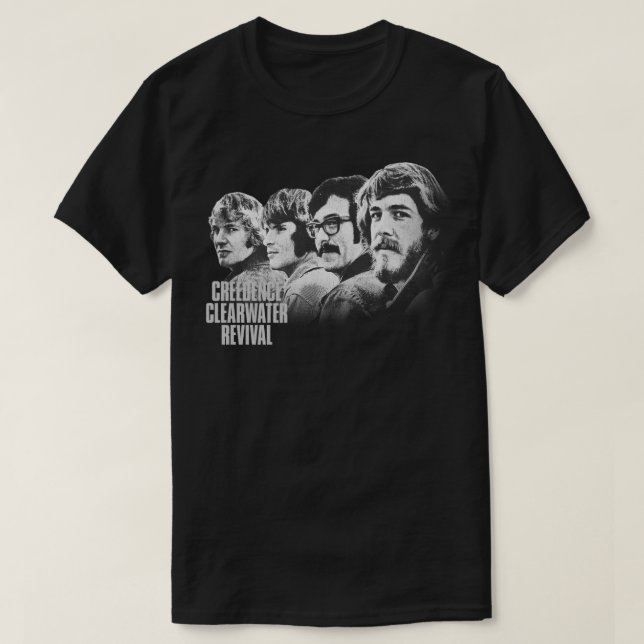 Camiseta Creedence Clearwater Revival TShirt (Diseño del anverso)