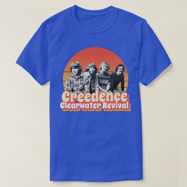 Camiseta Creedence Vintage Sunset (Diseño del anverso)