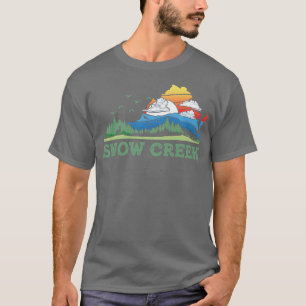 Camiseta Creek de nieve, Virginia Franklin County Nature &