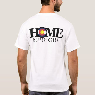 Camiseta Creek del castor del hogar