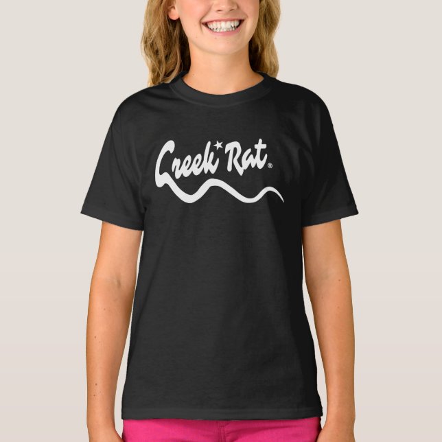 Camiseta Creek Rat | The CreekRat Co. | Long Tail Logo (Anverso)