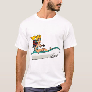 Camiseta Creekrat Fliver Bot Chica Tee