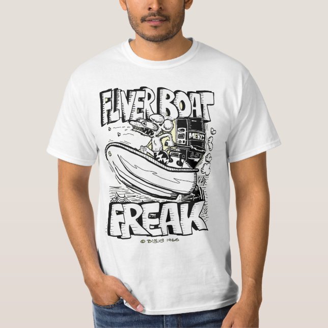 Camiseta Creekrat Fliver Bote Freak Tee (Anverso)