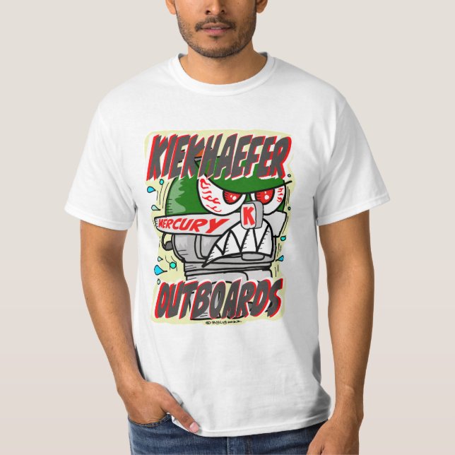 Camiseta Creekrat Kiekhaefer Mercury Carreras Tee al aire l (Anverso)