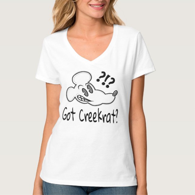 Camiseta Creekrat Personalizado Studios - Creek Rat (Anverso)