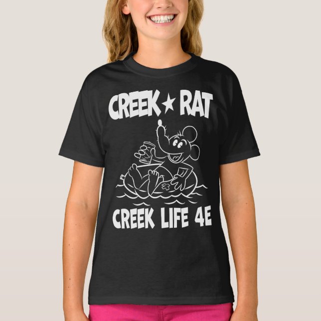 Camiseta Creekrat Personalizado Studios - Creek Rat (Anverso)