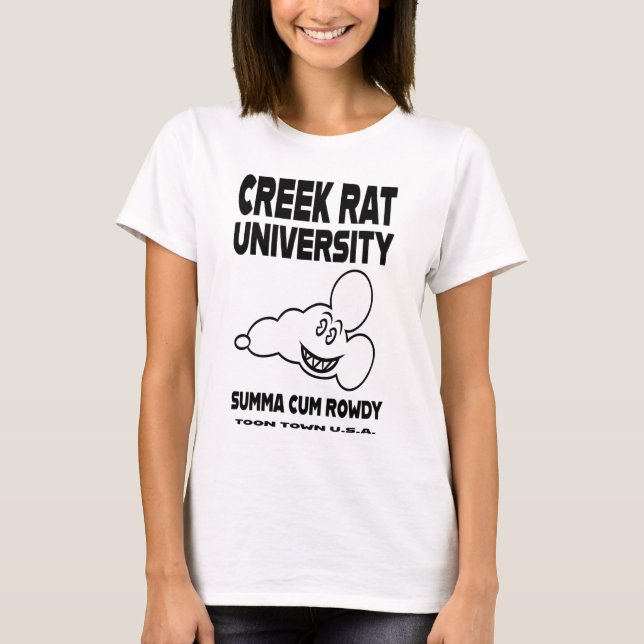 Camiseta Creekrat Personalizado Studios - Creek Rat (Anverso)