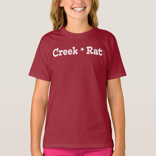 Camiseta Creekrat Personalizado Studios - Creek Rat (Anverso)