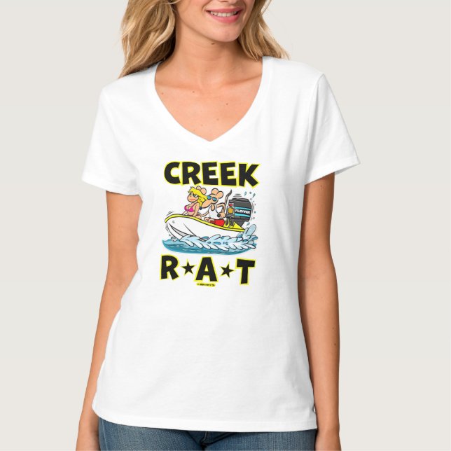 Camiseta Creekrat Personalizado Studios Creek Rat Flivver B (Anverso)
