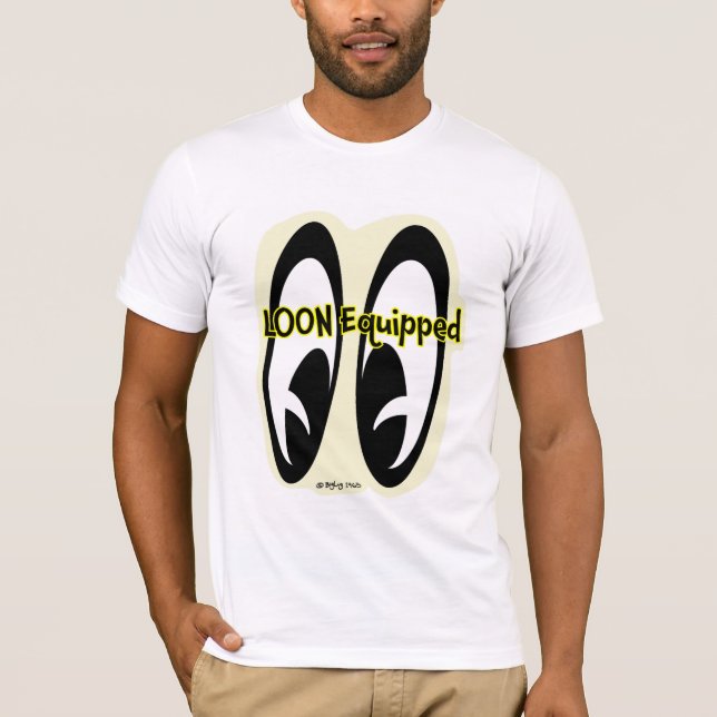Camiseta Creekrat Personalizado Studios Loon Tee Equipado (Anverso)