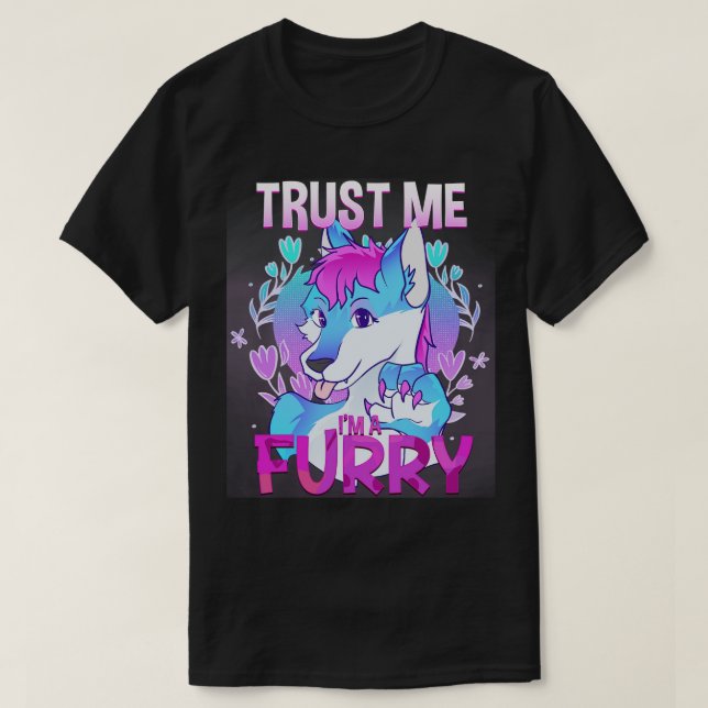 Camiseta Créeme Im a I Furries Cosplay Fandom 12 (Diseño del anverso)