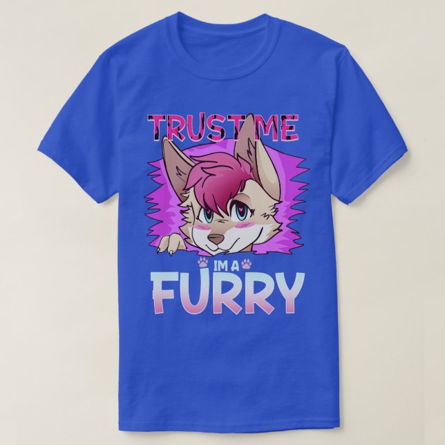 Camiseta Créeme Im a I Furries Cosplay Fandom 14 (Diseño del anverso)