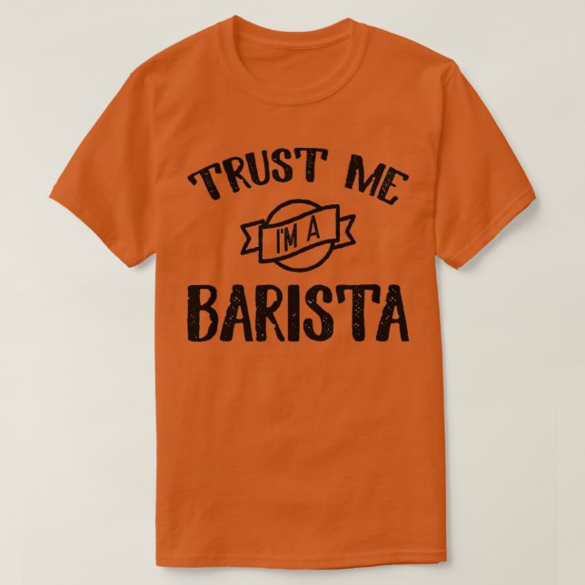 Camiseta Créeme Ix27m a barista 5 (Diseño del anverso)