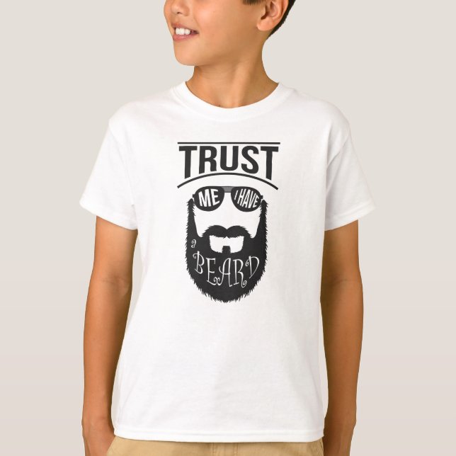 Camiseta Créeme que tengo barba (Anverso)