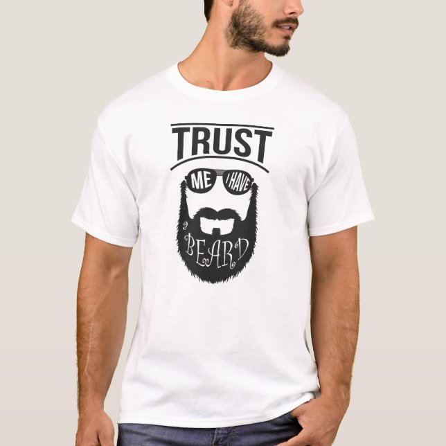 Camiseta Créeme que tengo barba (Anverso)