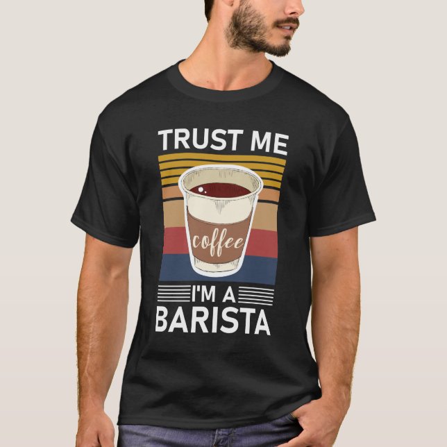 Camiseta Créeme, soy barista Espresso Baristas Café (Anverso)