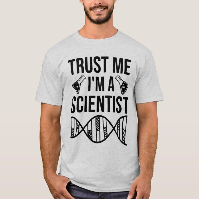 Camiseta Créeme, soy científico (Anverso)