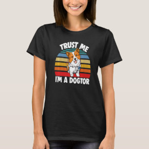 Camiseta Créeme, soy Dogtor Corgi Mujeres Amas Médica de Do